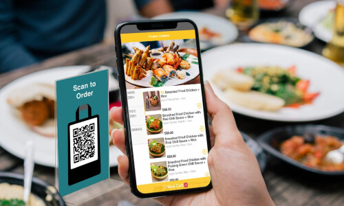 রেস্টুরেন্ট  QR অর্ডার